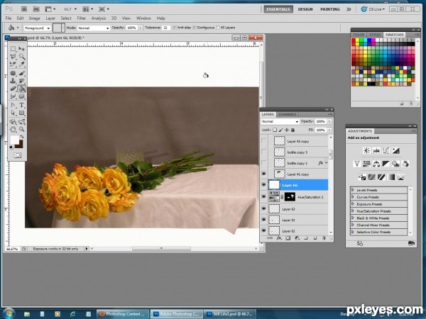 Creation of Still Life: Step 10
