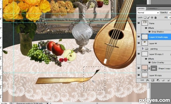 Creation of Still Life: Step 20