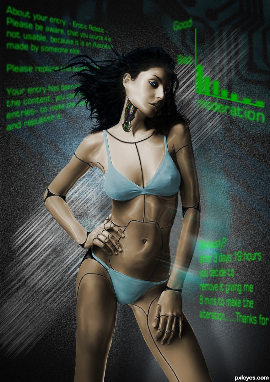 Erotic Robotic photoshop picture)