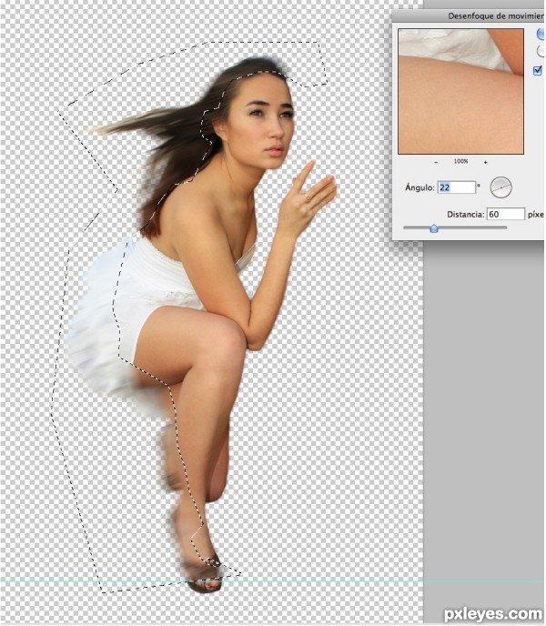 Creation of speed: Step 5