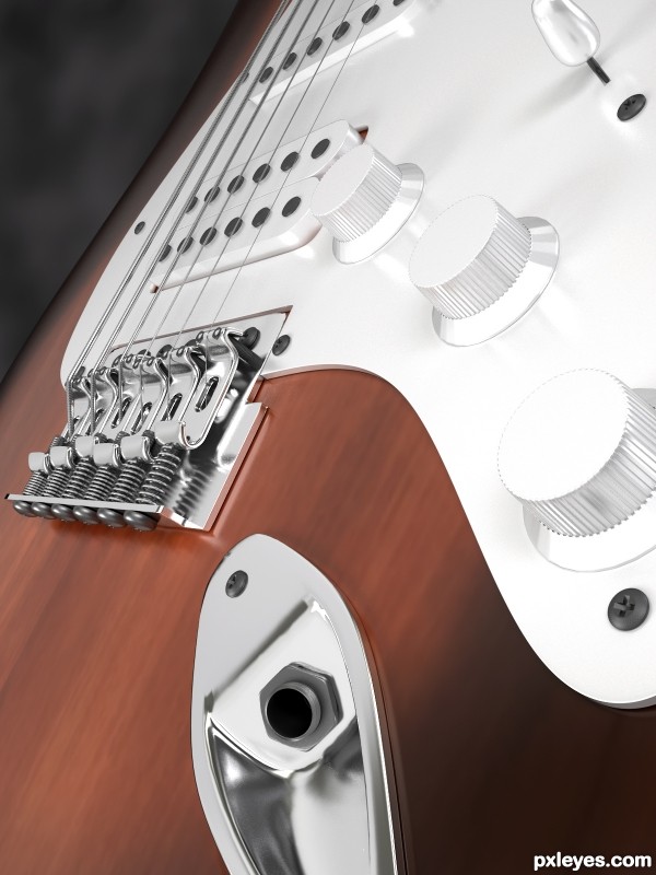 Creation of Stratocaster: Final Result