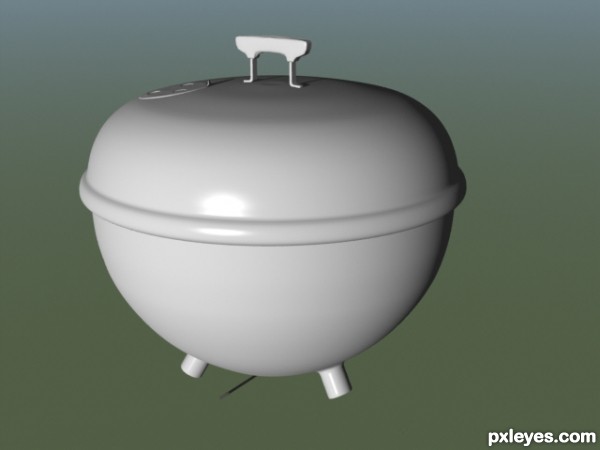 Creation of Charcoal grill: Step 1
