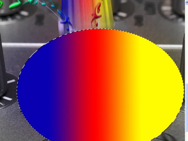 Creation of color music explosion: Step 8