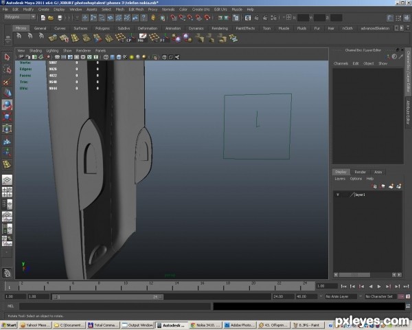 Creation of Nokia 3410: Step 8