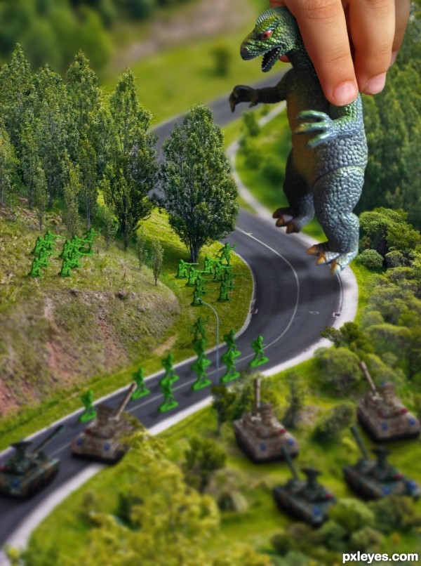 Creation of "Oh Oh....: Step 7