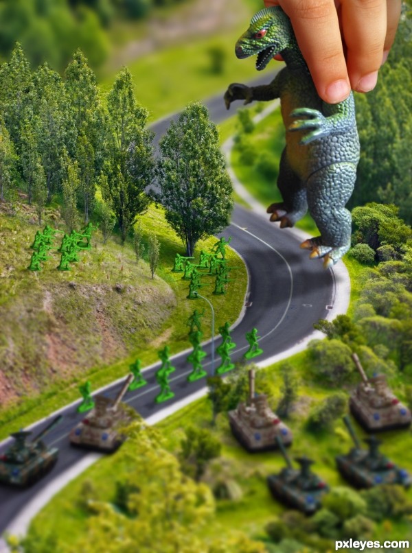 Creation of "Oh Oh....: Step 8