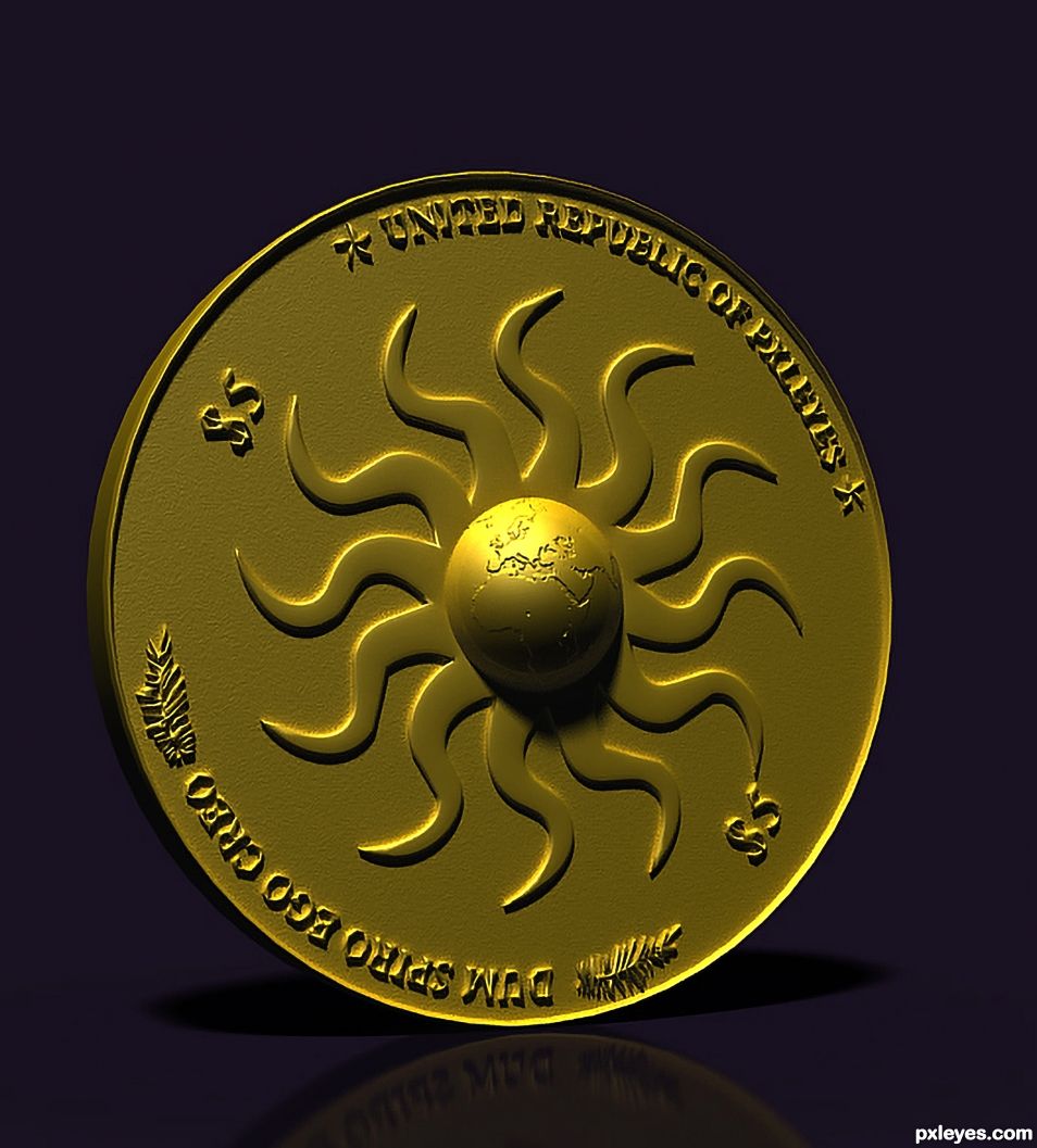United Republic Of Pxleyes Coinage 