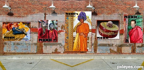 Here a Monk, there a Monk Monk