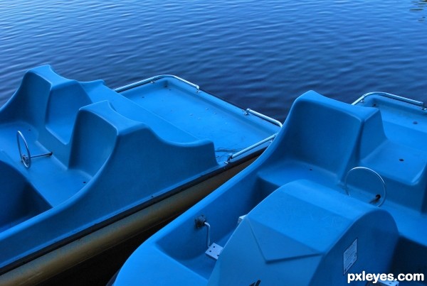 Blue Paddle