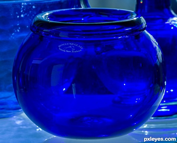 blue glass