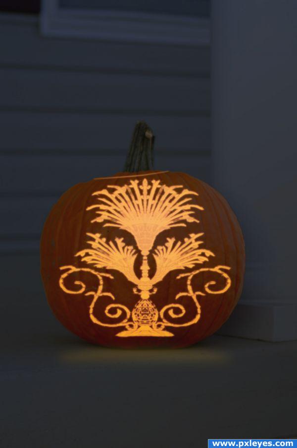 Creation of Jack - O - Lantern: Final Result