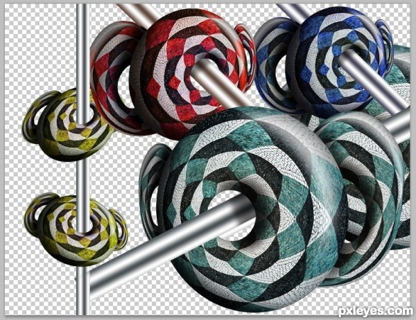 Creation of Lumpy Lifesavers Like: Step 8