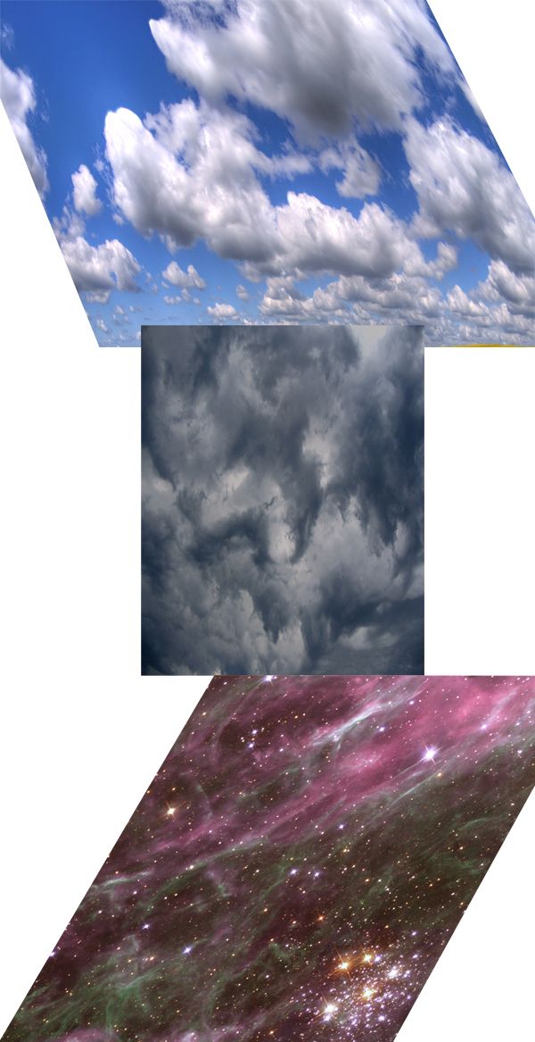 Creation of Sky Mosaic: Step 3