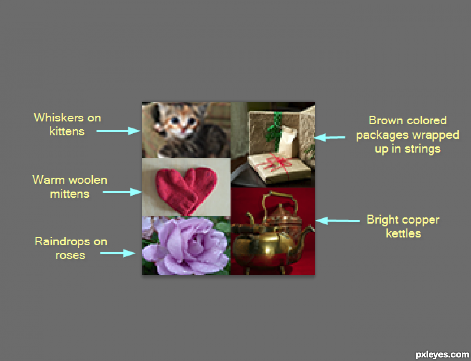 Creation of Favorite Things: Step 4