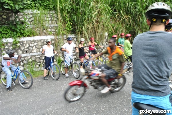 Jamaican Biker