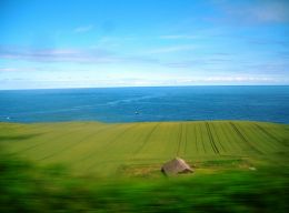 scotland from train