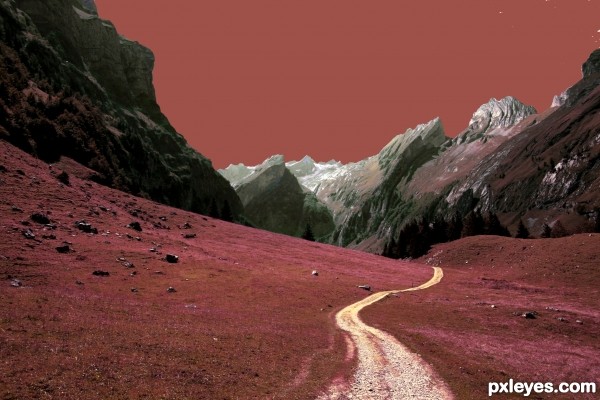 Creation of Lonely Road: Step 2