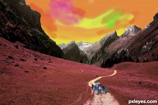 Creation of Lonely Road: Step 5