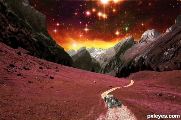Creation of Lonely Road: Step 6