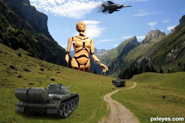 Creation of Innocent Invasion: Step 3