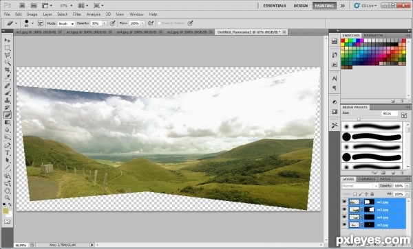 Creation of Little Mountain: Step 5