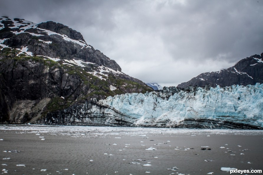 Glaciel Mountains Majesty