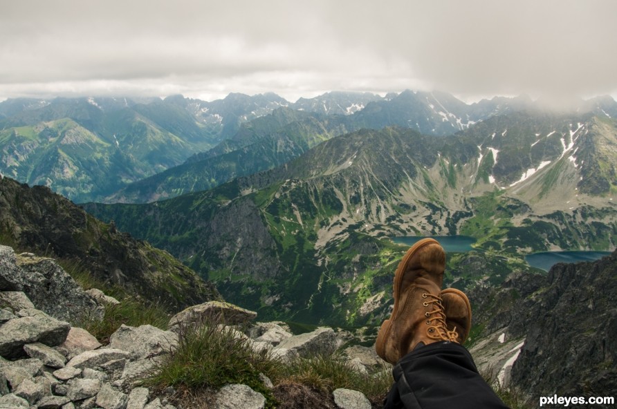 Rest on the trail