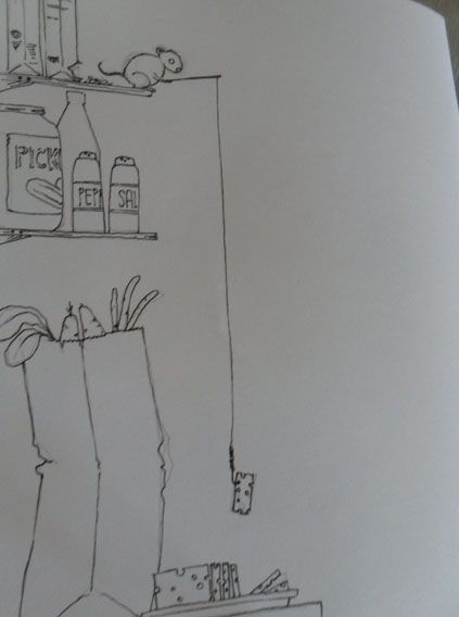 Creation of gone cheeseing: Step 2