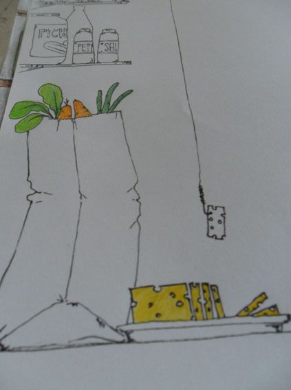 Creation of gone cheeseing: Step 4