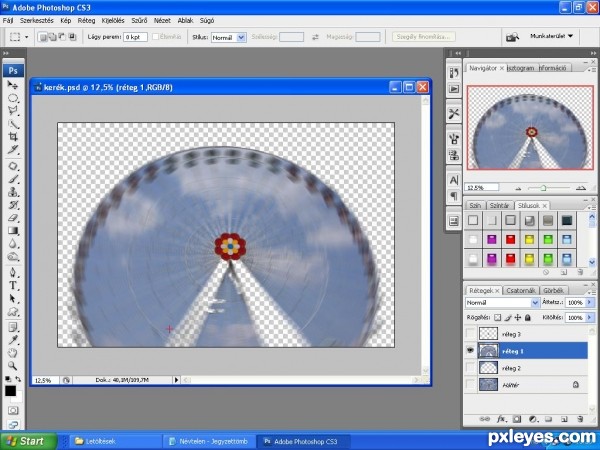 Creation of Fan: Step 2