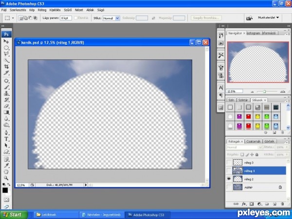 Creation of Fan: Step 3