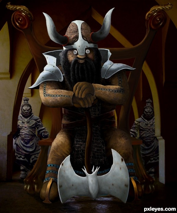 Creation of The Dwarf King: Step 14