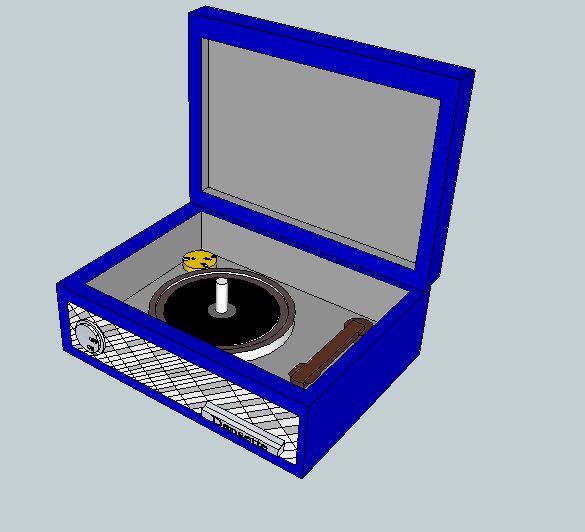 Creation of my first record player: Final Result