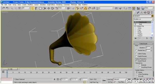 Creation of My Gramophone Model: Step 18