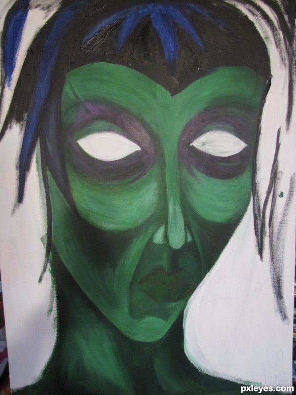 Creation of Living Dead Girl: Step 5