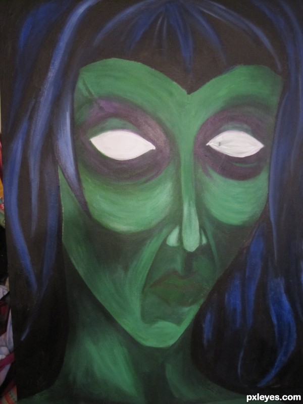 Creation of Living Dead Girl: Step 6