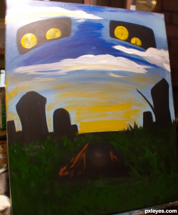 Creation of There's No Way Out of Here: Step 4