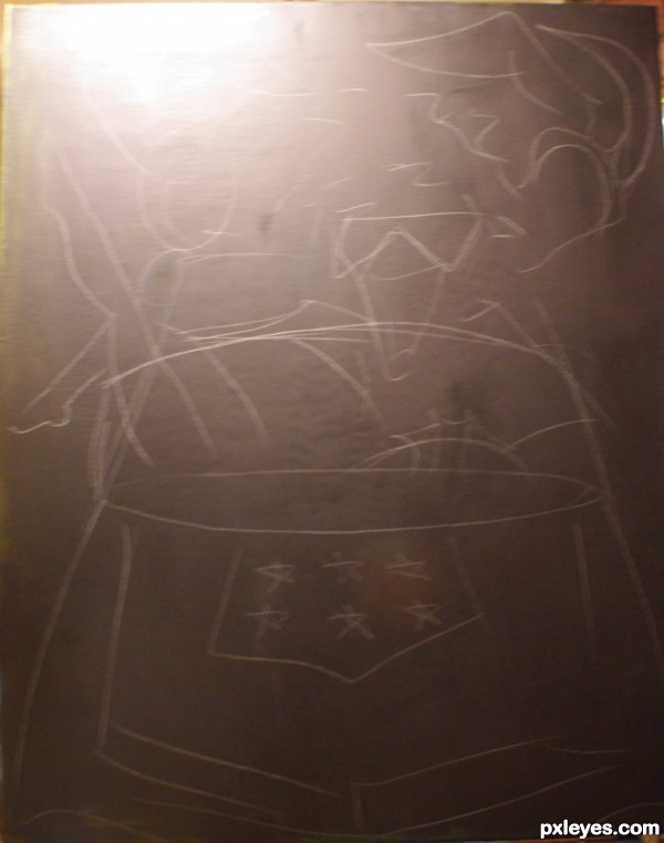 Creation of All American Nightmare: Step 1