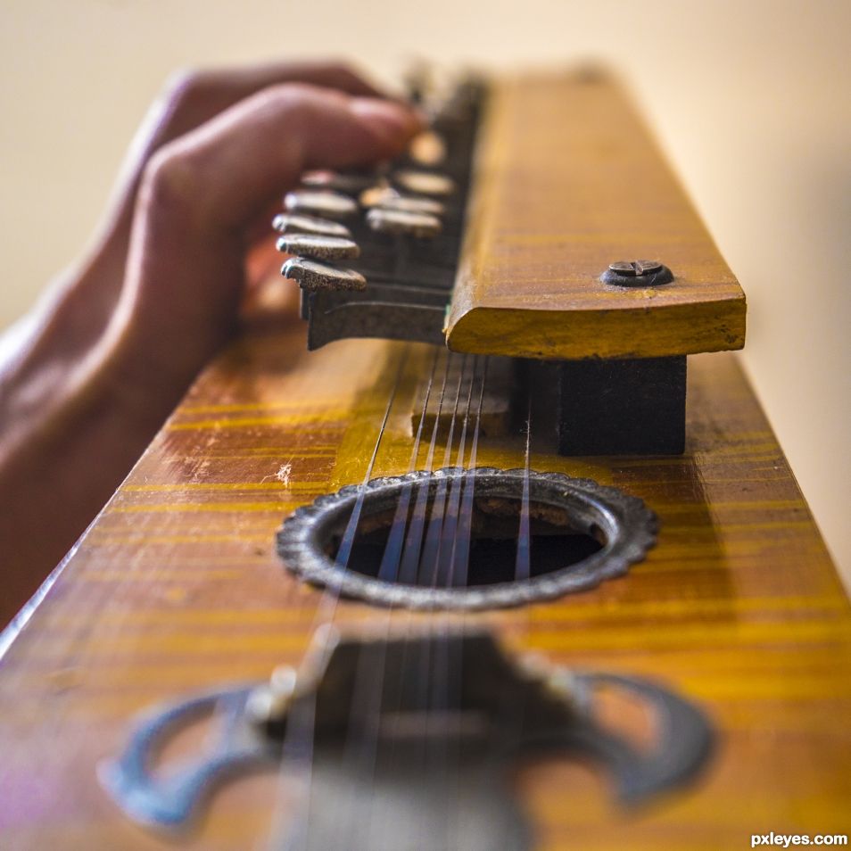 Old string instrument from arabia