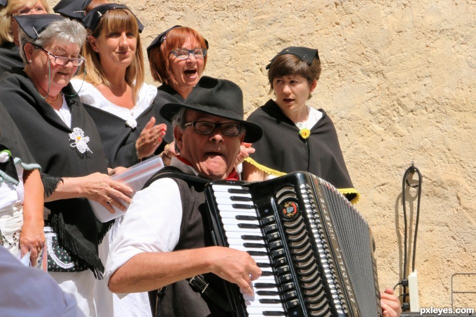 the accordion