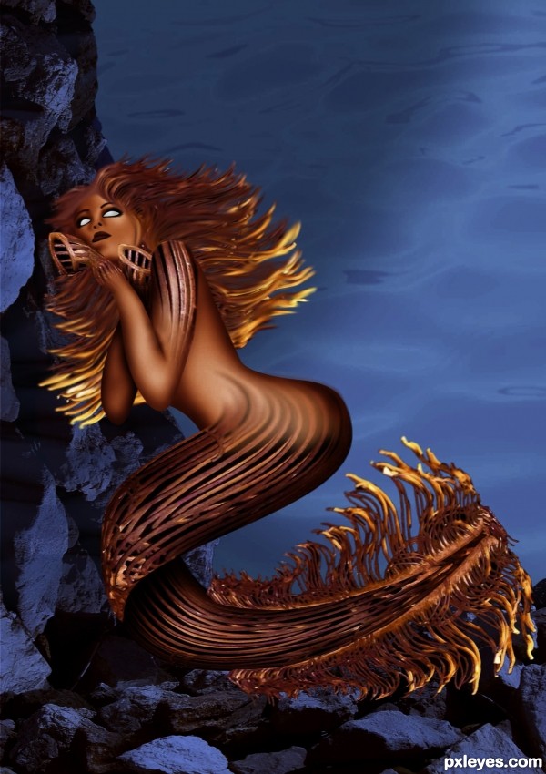 Strange mermaid