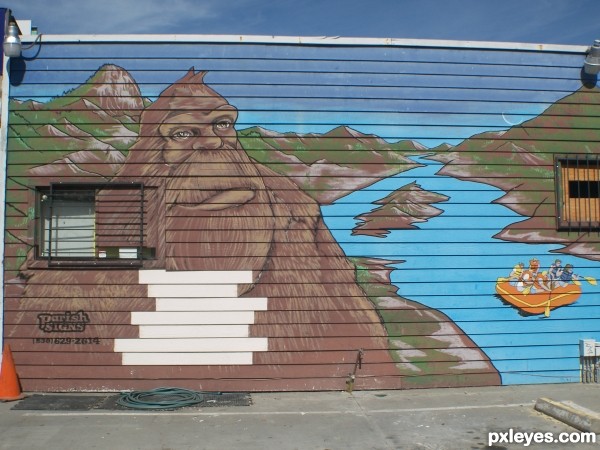 Bigfoot Mural