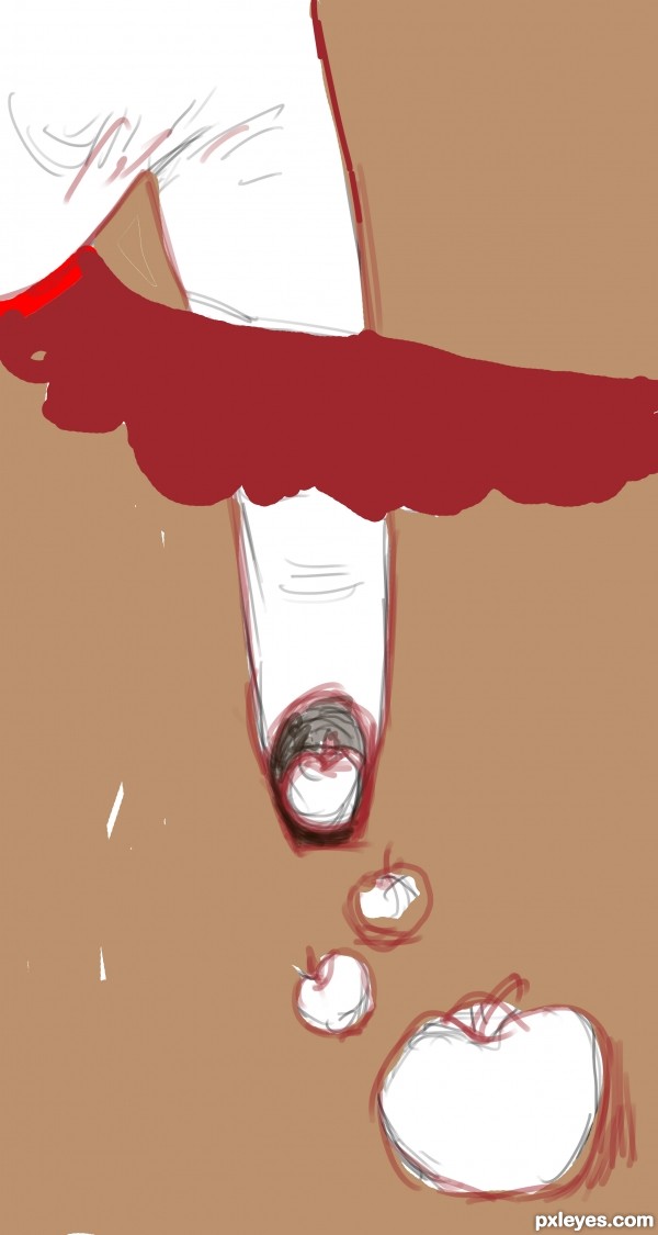 Creation of apples: Step 2