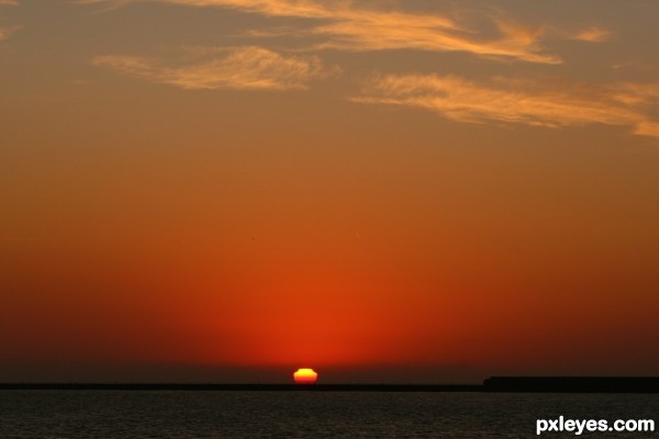 Dover Docks Sunrise