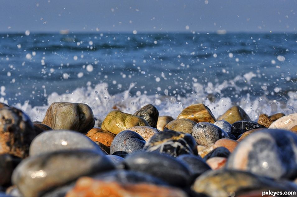 Mediterranean pebbles