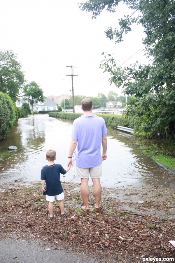 Flooded