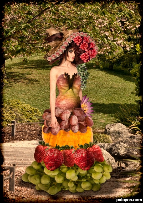 Creation of Fruit Lady: Final Result