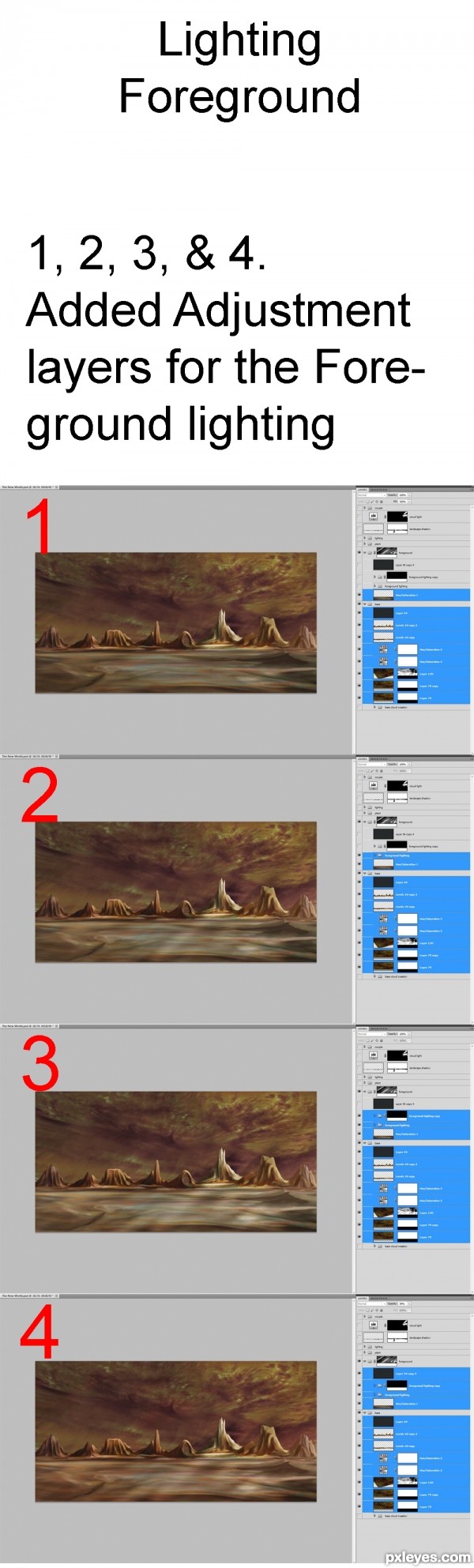 Creation of The New World: Step 8