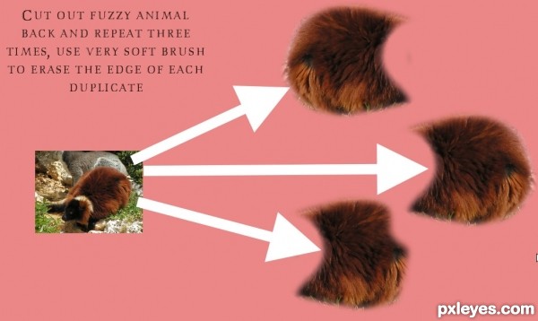 Creation of Fuzzy Poops: Step 3