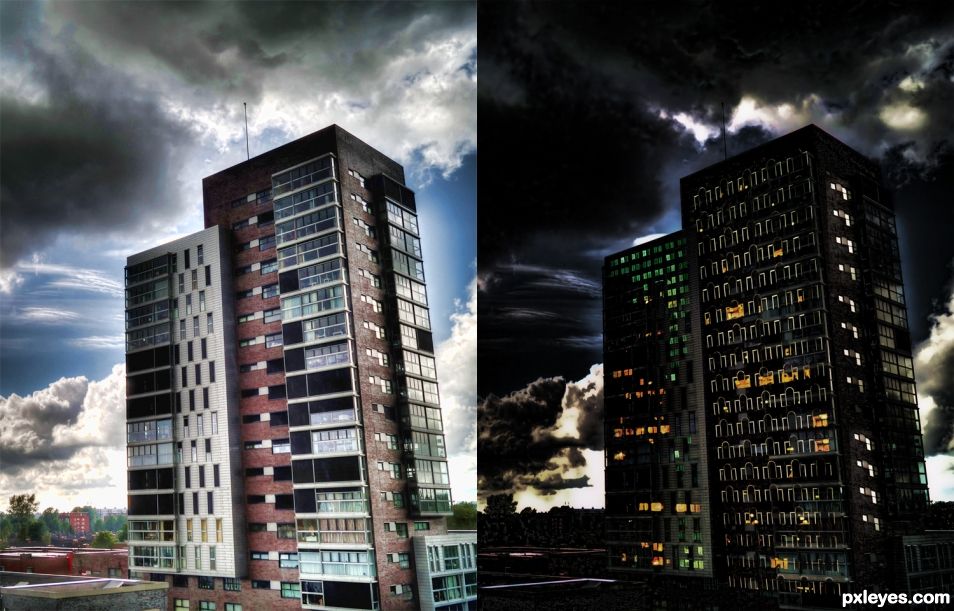 Day and Night Tower
